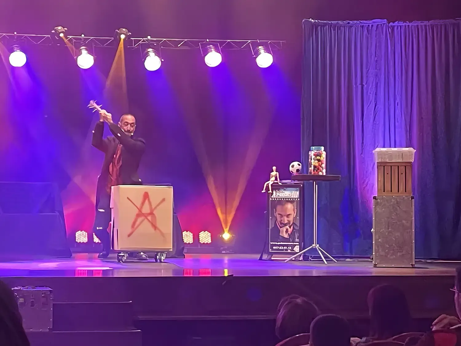 Pedro III en escena